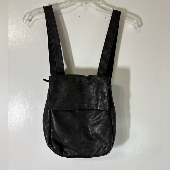 American Leather Co. Liberty Backpack Minimalist Comfy Multipurpose In Black - Picture 2 of 16